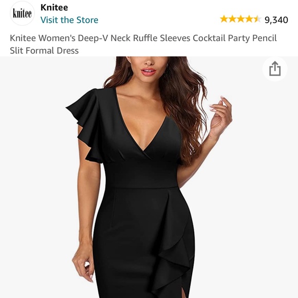 Black dress - Picture 3 of 10